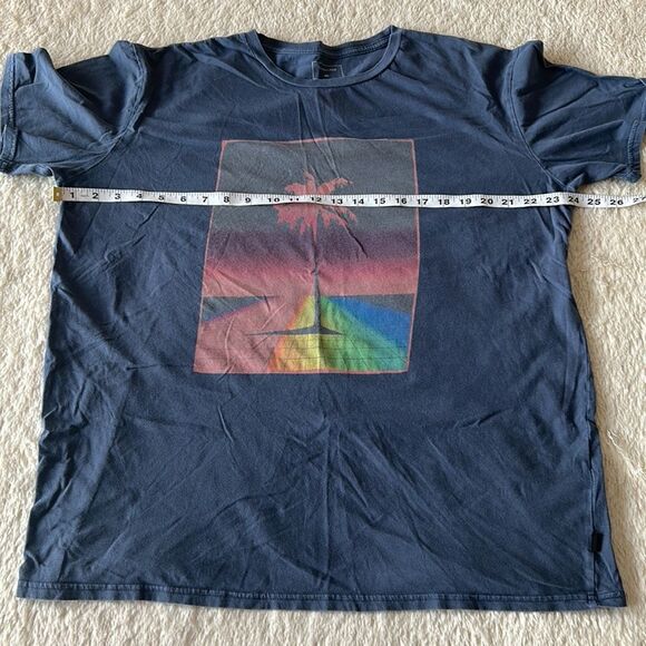 QuickSilver palm tree short sleeve shirt size xl - Picture 9 of 16